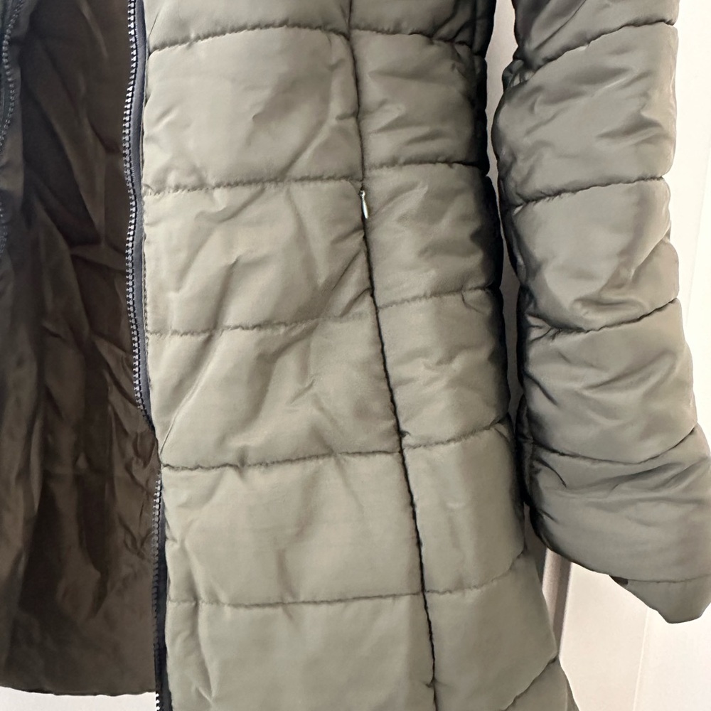 Lori Puffer Winter Jacket Green Large - Picture 5 of 6